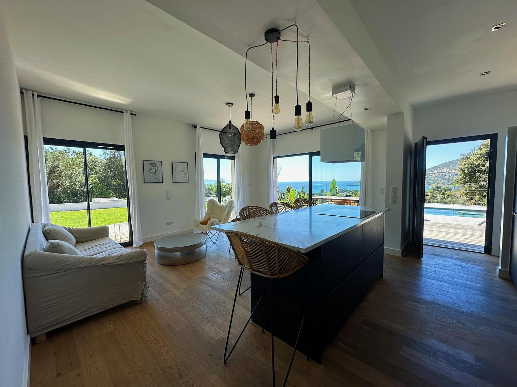 Villas De Standing Avec Magnifique Vue Mer Et Piscines Privees, Sagone Sagone  Exteriér fotografie