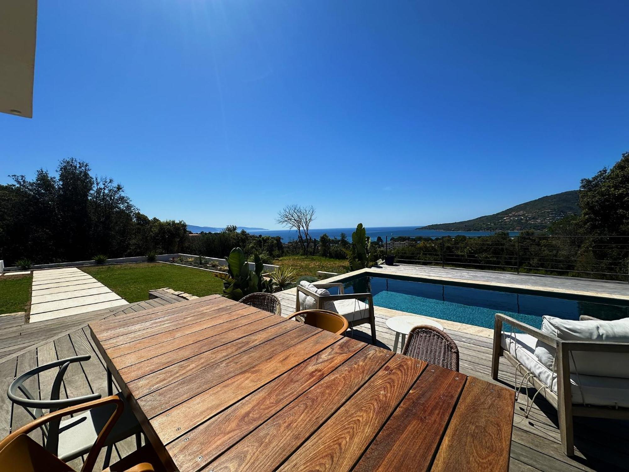 Villas De Standing Avec Magnifique Vue Mer Et Piscines Privees, Sagone Sagone  Exteriér fotografie